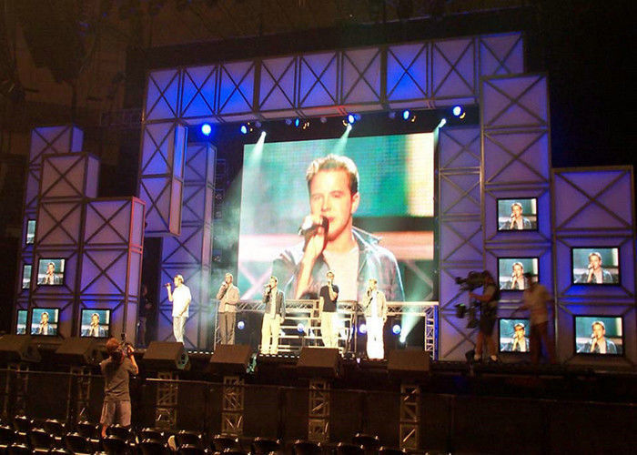 P4 3D Stage Background LED Screen Rental Video Wall Die Casting Aluminum Cabinet