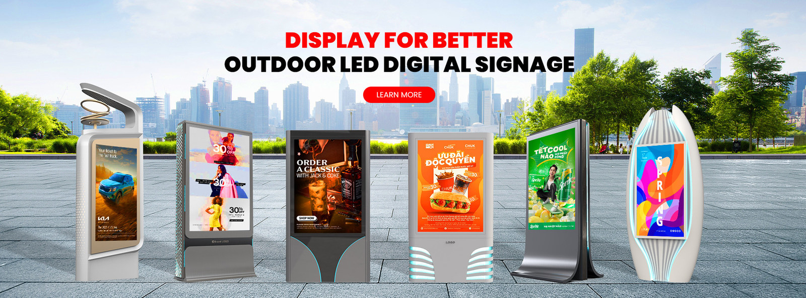 실내 임대는 디스플레이를 이끌었습니다