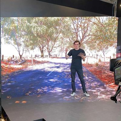 광고 방송 지도한 스크린, 거리 영화 XR 단계에 의하여 지도되는 전시를 주문 설계하십시오