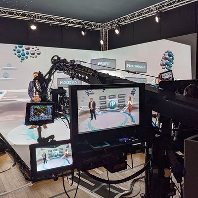 ROHS 단계 임대료 Xr는 스크린, 춤에 의하여 지도된 전시 화면을 지도했습니다