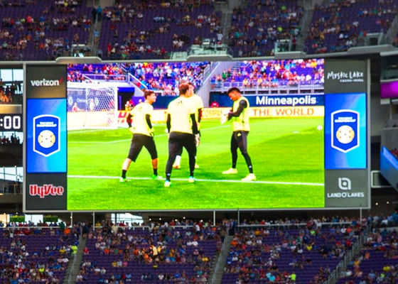 가득 찬 방수 야외 P4 P5 P6 P8 P10 알루미늄 내각을 주조하는 것을 가진 야외 큰 LED 디스플레이 화면