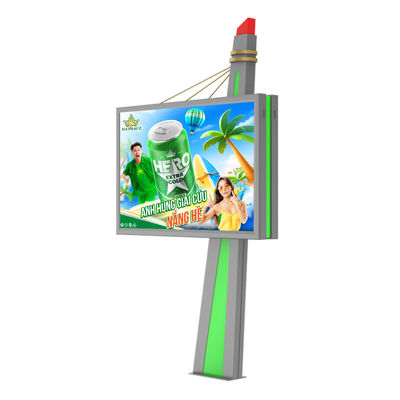 사용자 정의 고 밝기 방수 1920hz p6 디지털 화면 야외 LED 광고판