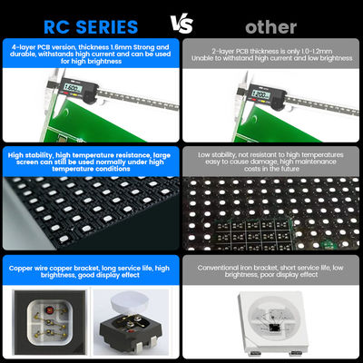 7680Hz P2.976 스테이지 교회 콘서트 이벤트 텐탈라 실내외 임대 LED 화면 임대