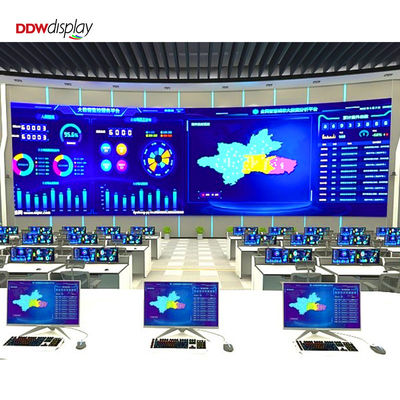 실내 고정 LED 화면 500x250/750x250/1000x250mm, 알루미늄 캐비닛, 1200nits 밝기, P1.56 P1.95 P2.5 P2.6 P2.9 P3.91 상업용 디스플레이