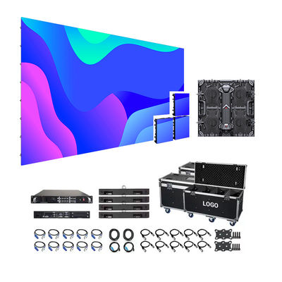 P3.91 50/60hz 프레임 변화 주파수와 ge 800cd/m2 밝기로 스테이지 렌터 LED 디스플레이