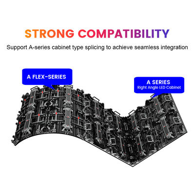 3840hz P2.976 P3.91 P4.81 벽 비디오 스테이지 임대 LED 화면 표시