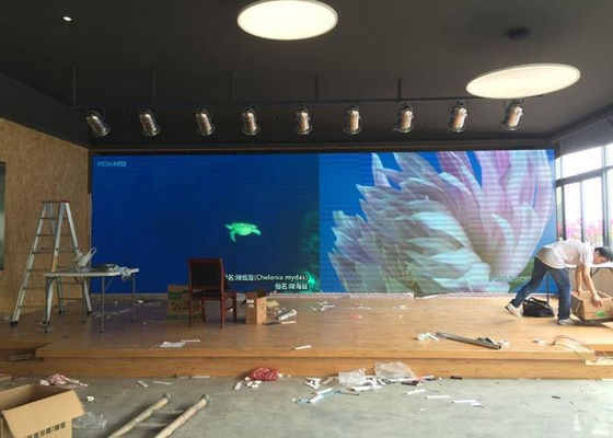 SMD P5 정면 서비스 발광 다이오드 표시 벽 1R1G1B 풀 컬러 실내 LED 영상 스크린