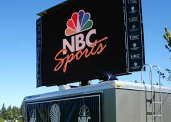 P10mm는 Vled 전시 고용 큰 스크린 옥외 풀 컬러 10000도트 / M2를 방수 처리합니다