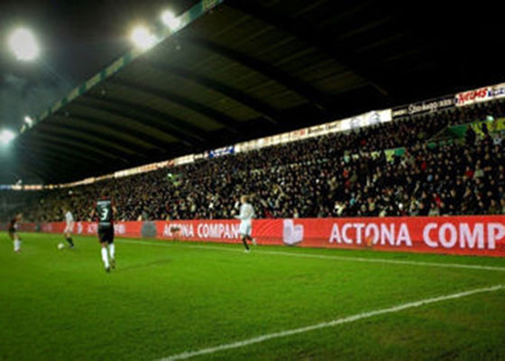 P12 P16 옥외 지도된 광고 스크린 스포츠 둘레 발광 다이오드 표시 풀 컬러