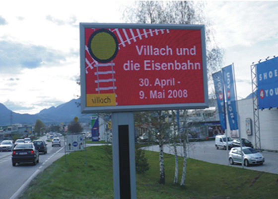 쉬운 정체되는 검사를 가진 최고 밝은 옥외 풀 컬러 발광 다이오드 표시 DIP346 P20는 설치합니다