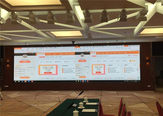 매우 HD P1.923 실내 발광 다이오드 표시 풀 컬러 높은 광도 LED 스크린