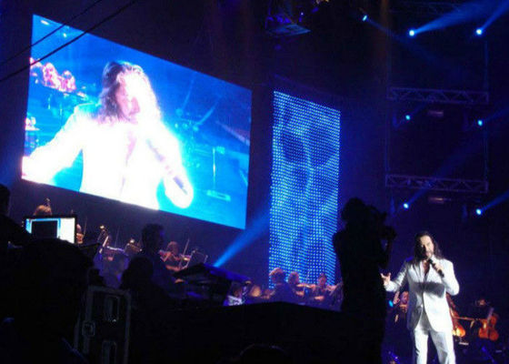 높은 광도 단계 실내를 위한 임대 발광 다이오드 표시 P6.25mm 풀 컬러