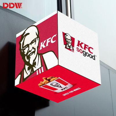 옥외 방수 광고는 입방체 스크린, P2.5 화소에 의하여 지도된 입방체 전시를 지도했습니다