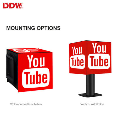 실내 관례 P2.5mm는 마술 입방체, 영상 스크린에 의하여 지도된 입방체 전시를 지도했습니다