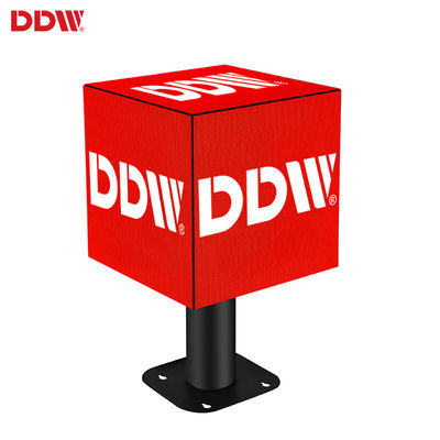 실내 관례 P2.5mm는 마술 입방체, 영상 스크린에 의하여 지도된 입방체 전시를 지도했습니다