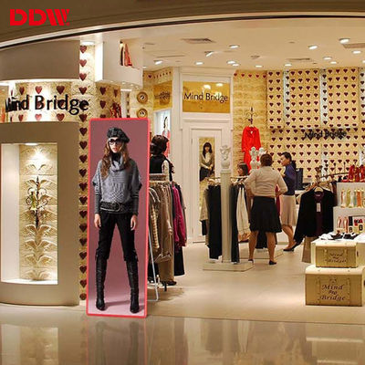 디지털 영상 광고 LED 거울 스크린 실내 매우 얇은 휴대용 P1.75 P2 P2.5