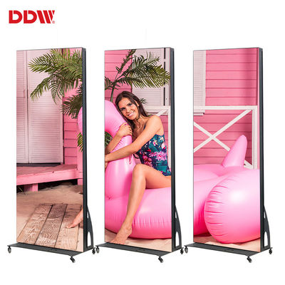 마루 서 있는 움직임 똑똑한 디지털 방식으로 영상 광고 스크린 옥외 P2.5