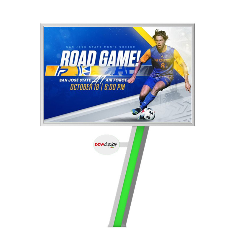 쉽게 설치 8000nits IP65 P6 강철 LED 광고판 가격 LED 광고판 야외 표시